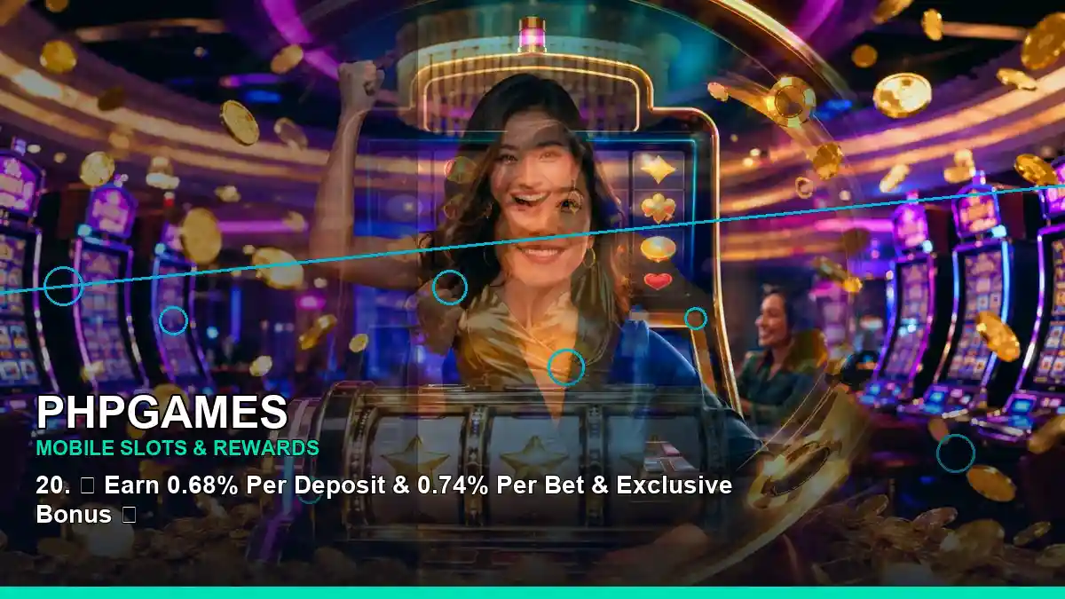 PHPGAMES mobile casino lobby for Philippine players